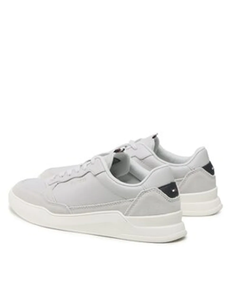 Tommy Hilfiger Sneakers Elevated Cupsole Leather Mix FM0FM04358 Grau