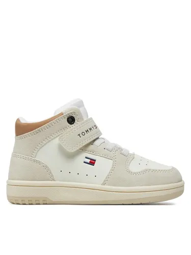 Tommy Hilfiger Sneakers High Top Lace-Up/Velcro SneakerT3X9-33342-1269 M Weiß