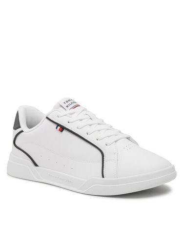 Tommy Hilfiger Sneakers Lo Cup Leather FM0FM04429 Weiß
