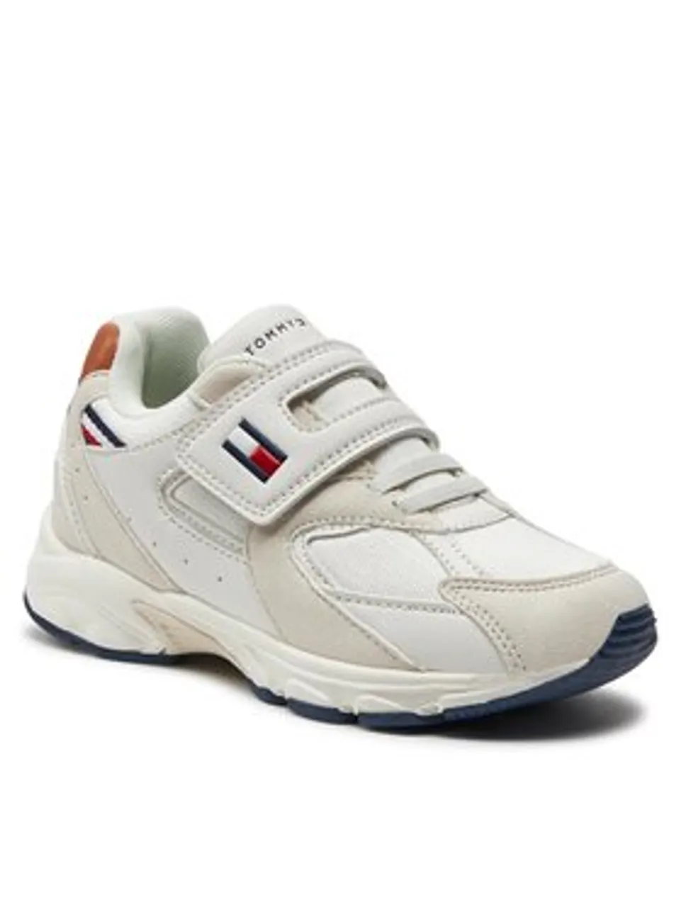 Tommy Hilfiger Sneakers Low Cut Lace-Up/Velcro Sneaker T1B9-33386-1729 M Weiß