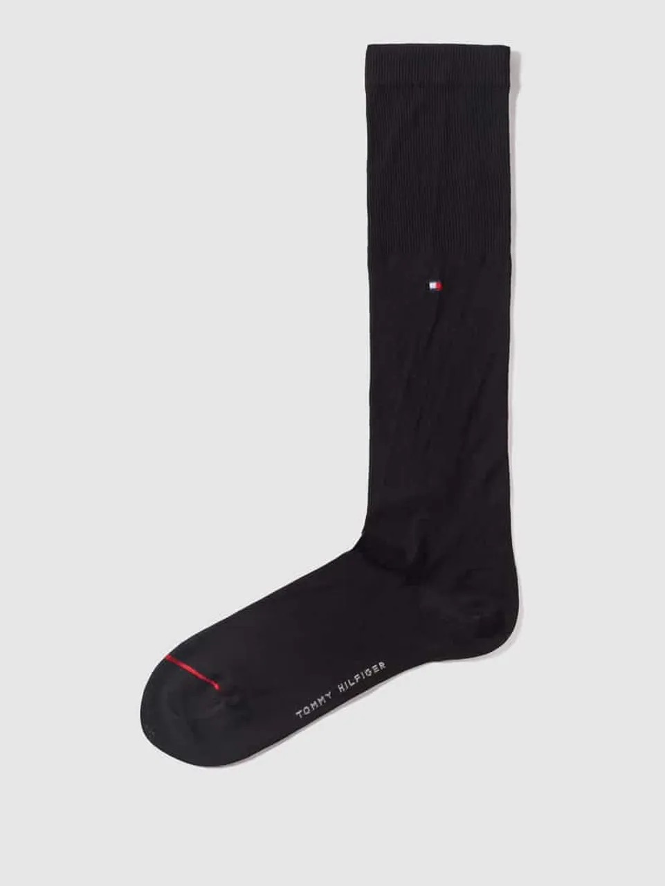 Tommy Hilfiger Socken mit Label-Print in Black