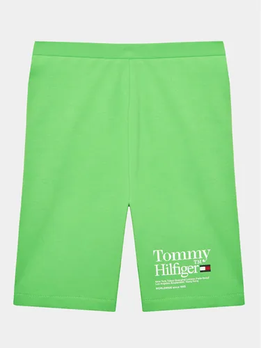 Tommy Hilfiger Sportshorts Timeless KG0KG07253 D Grün Slim Fit
