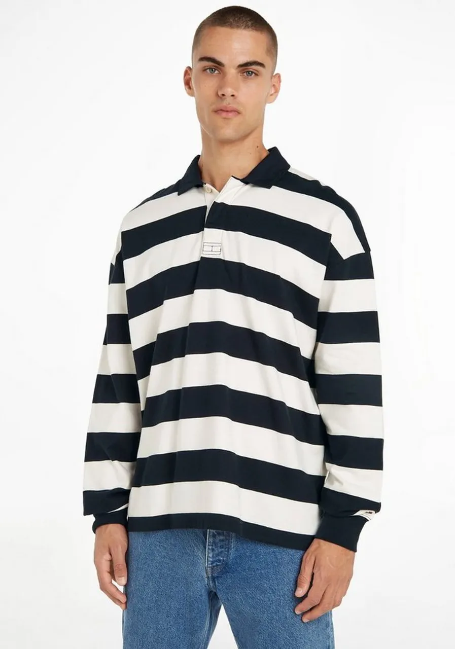 Tommy Hilfiger Sweater BLOCK STRIPED RUGBY im Streifendesign