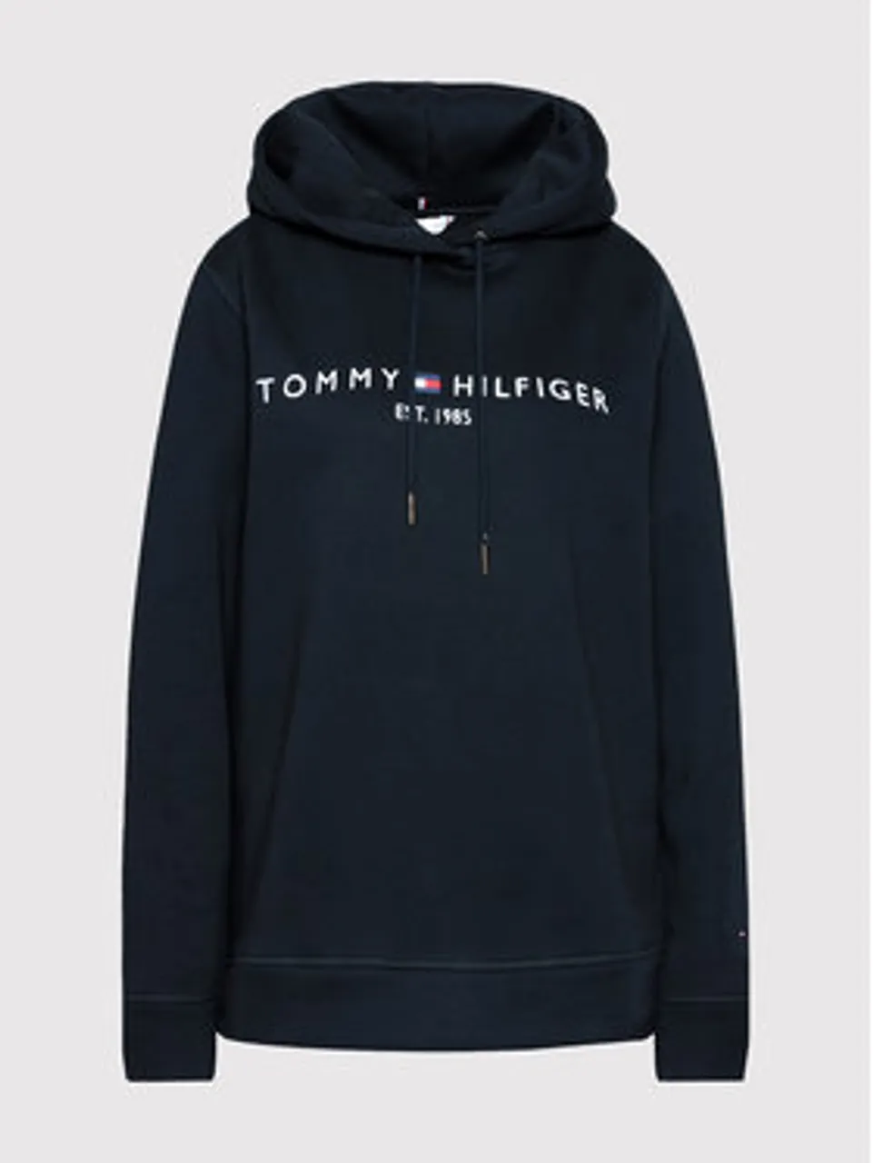Tommy Hilfiger Sweatshirt Heritage WW0WW31998 Dunkelblau Regular Fit