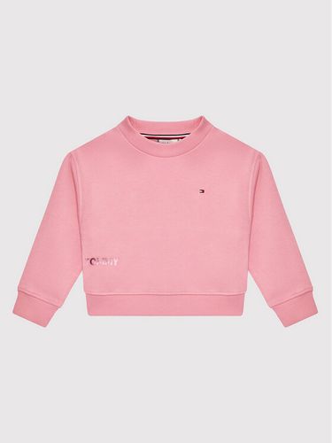 Tommy Hilfiger Sweatshirt Metallic Foil KG0KG06516 Rosa Regular Fit