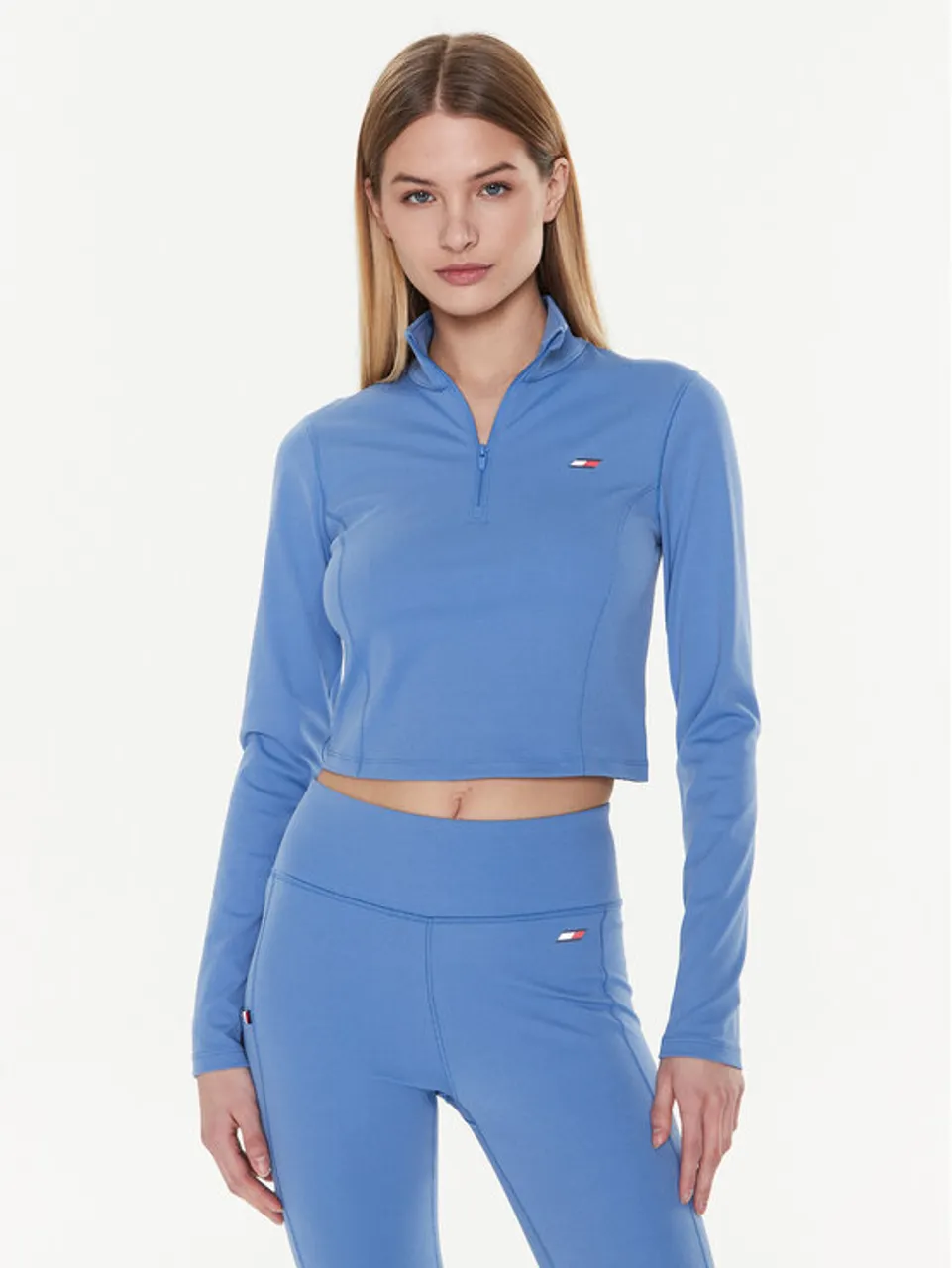 Tommy Hilfiger Sweatshirt S10S101580 Blau Slim Fit