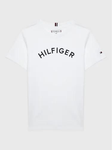 Tommy Hilfiger T-Shirt Arched KS0KS00401 D Weiß Regular Fit