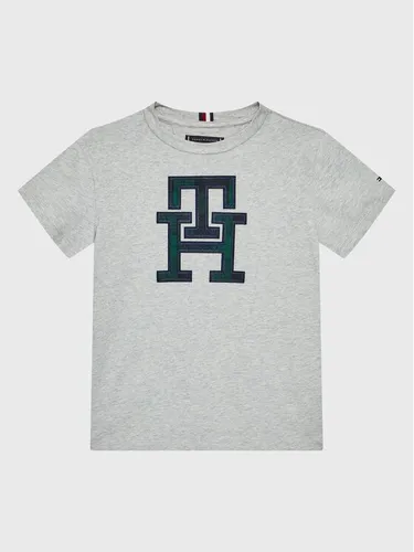 Tommy Hilfiger T-Shirt Big Monogram KB0KB08026 D Grau Regular Fit