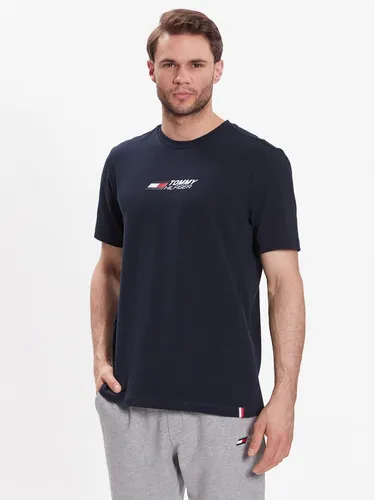 Tommy Hilfiger T-Shirt Essential Big Logo MW0MW30437 Dunkelblau Regular Fit