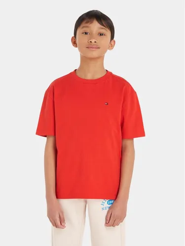 Tommy Hilfiger T-Shirt Essential KB0KB08575 M Orange Regular Fit