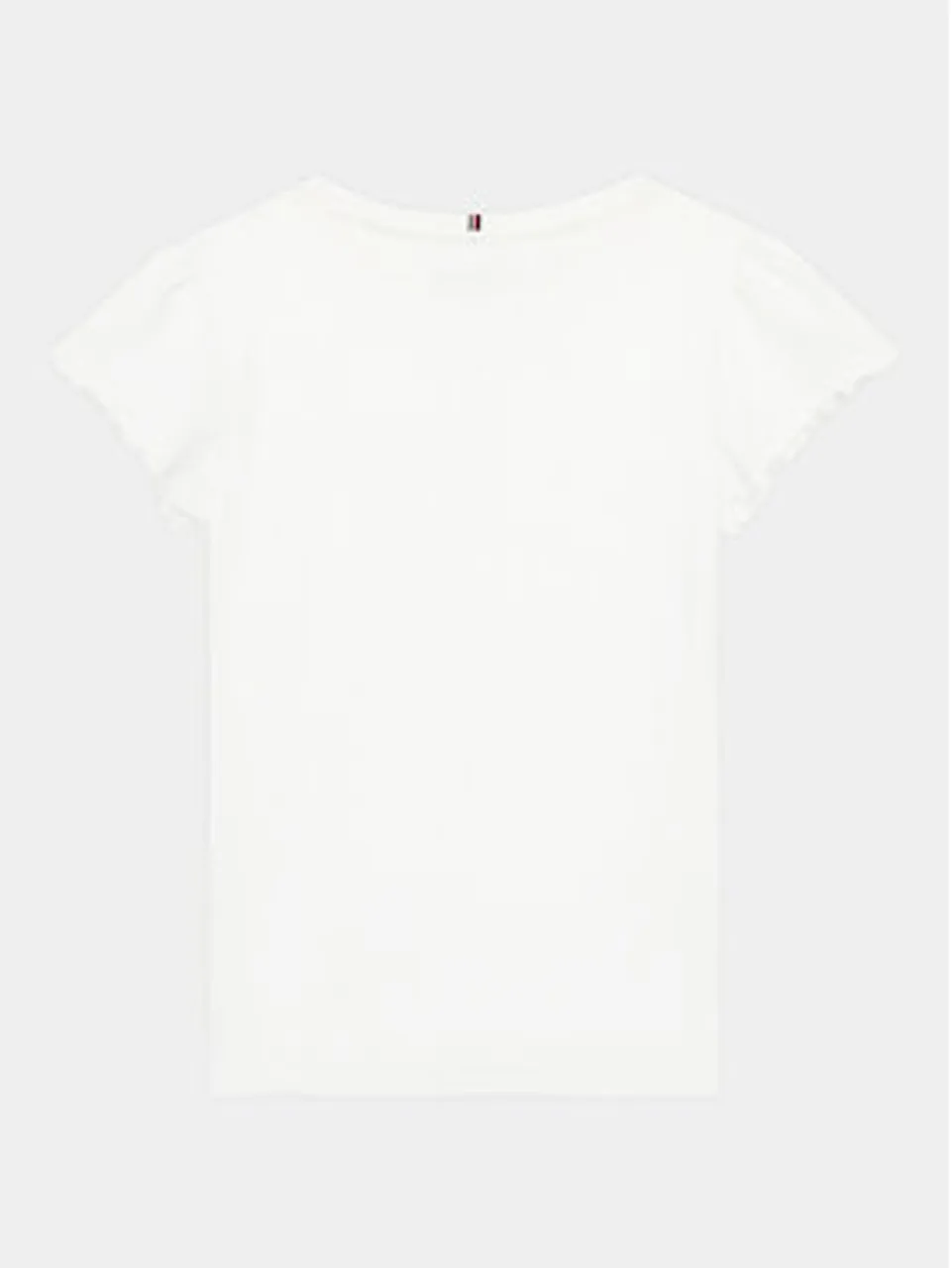 Tommy Hilfiger T-Shirt Essential KG0KG07052 D Weiß Regular Fit