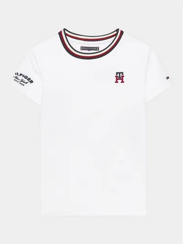 Tommy Hilfiger T-Shirt KB0KB08209 D Weiß Regular Fit