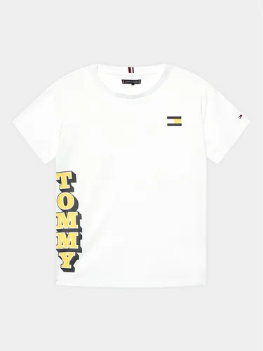 Tommy Hilfiger T-Shirt KB0KB08217 D Weiß Regular Fit
