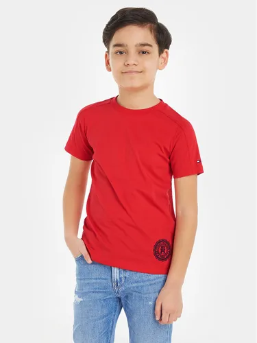 Tommy Hilfiger T-Shirt KB0KB08544 Rot Regular Fit