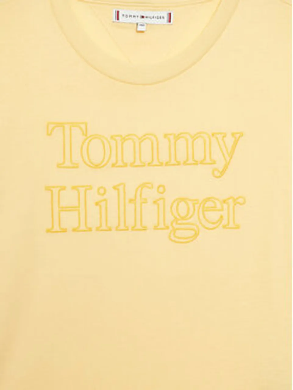 Tommy Hilfiger T-Shirt KG0KG07264 D Gelb Regular Fit