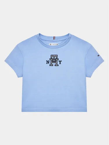 Tommy Hilfiger T-Shirt KG0KG07437 M Blau Regular Fit