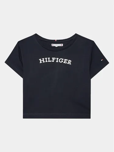 Tommy Hilfiger T-Shirt Monotype Tee KG0KG07431 D Dunkelblau Regular Fit