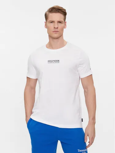 Tommy Hilfiger T-Shirt MW0MW34387 Weiß Regular Fit