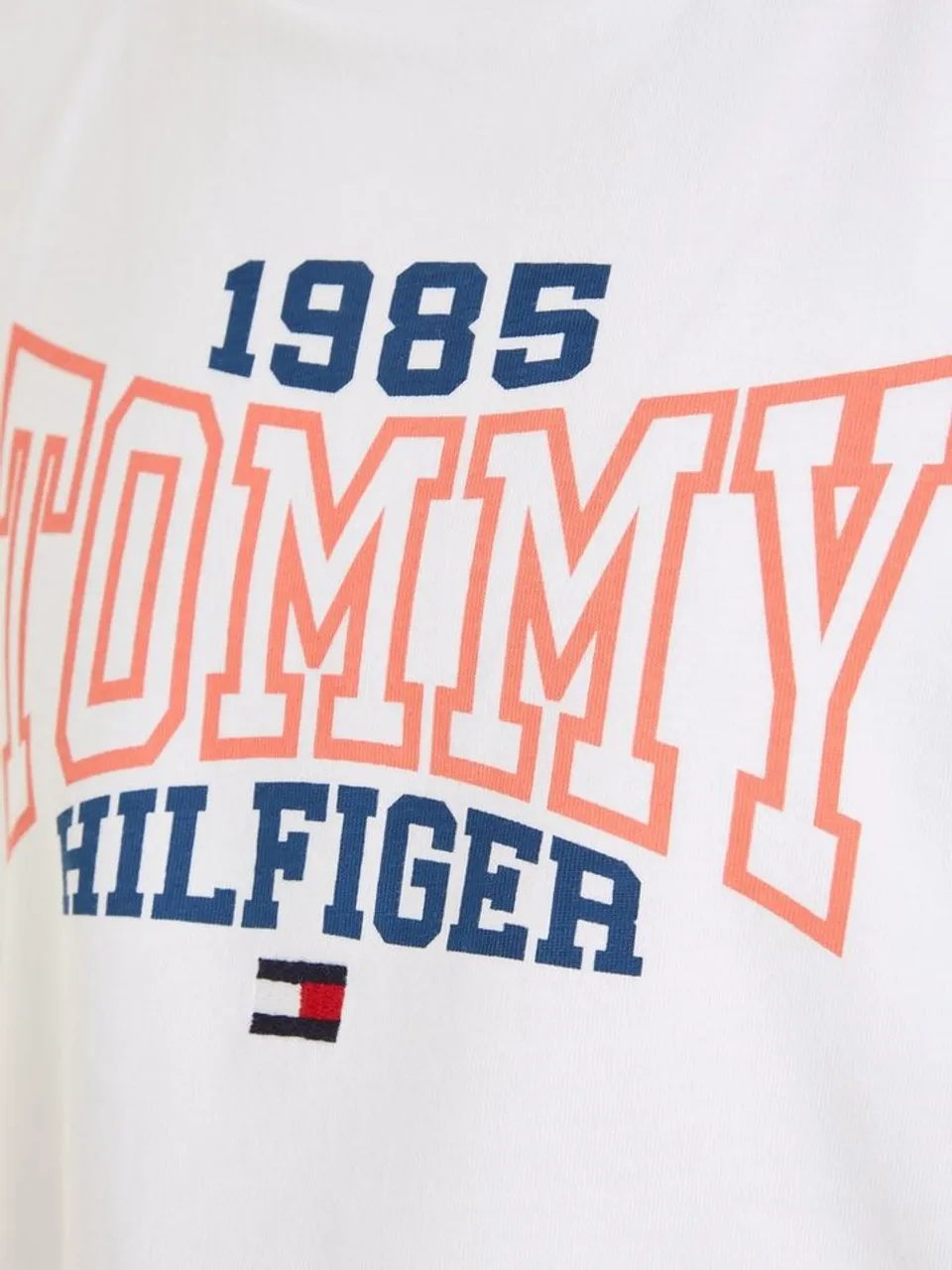 Tommy Hilfiger T-Shirt TOMMY 1985 VARSITY TEE S/S mit Tommy Hilfiger 1985 Varsity Print