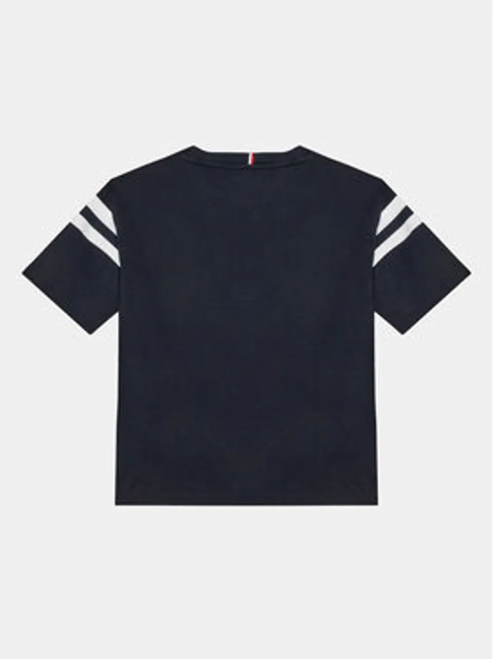 Tommy Hilfiger T-Shirt Varsity KB0KB08678 D Dunkelblau Regular Fit