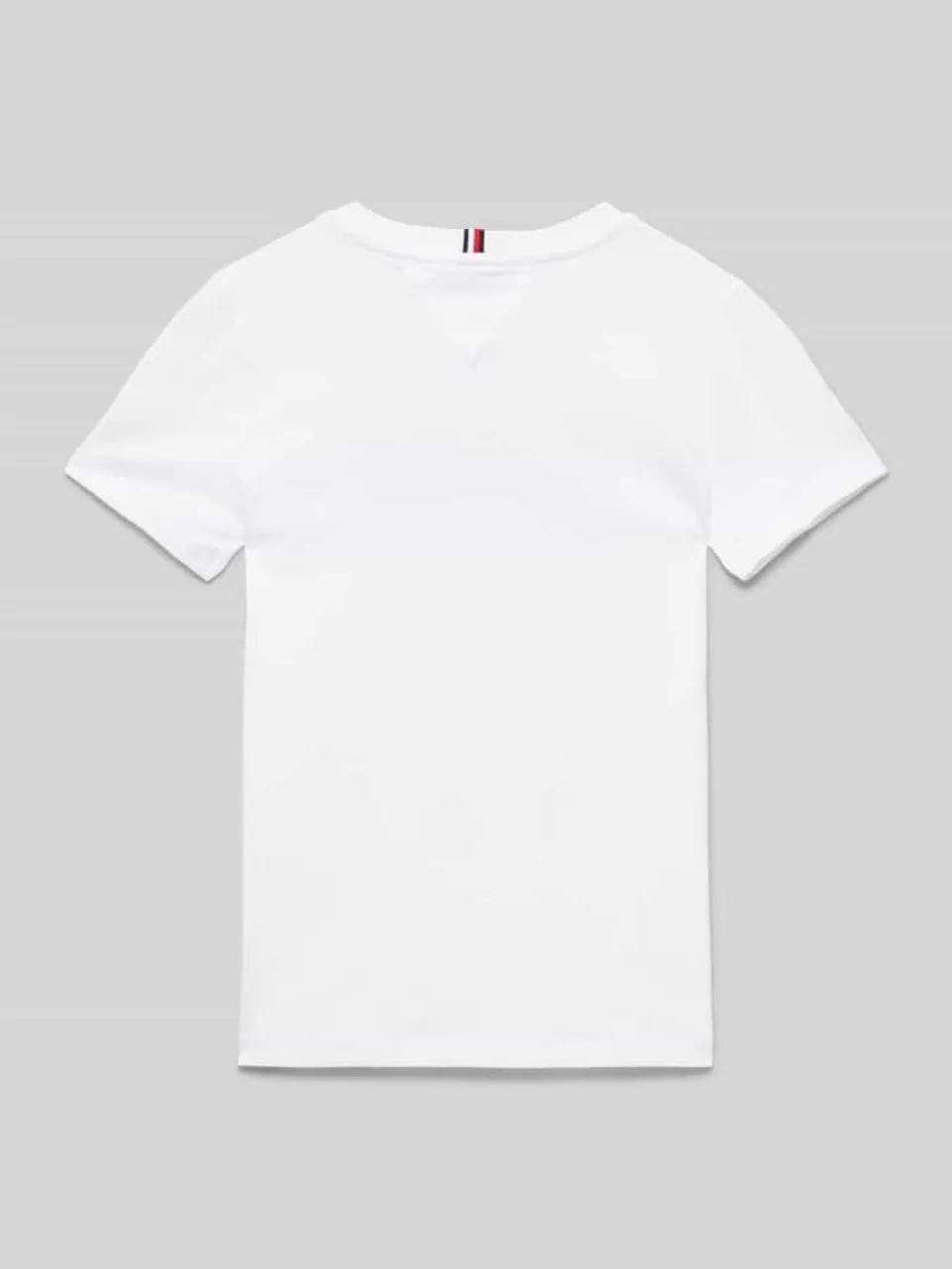 Tommy Hilfiger Teens T-Shirt mit Label-Print Modell 'FADE' in Weiss