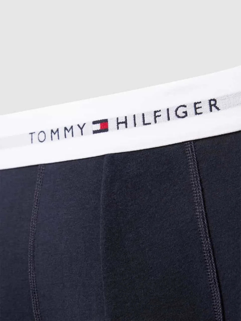 Tommy Hilfiger Trunks mit Label-Details im 3er-Pack in Dunkelblau
