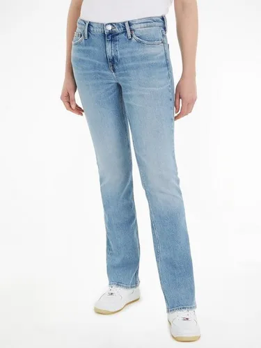Tommy Jeans Bootcut-Jeans Maddie mit Tommy Jeans Markenlabel & Badge