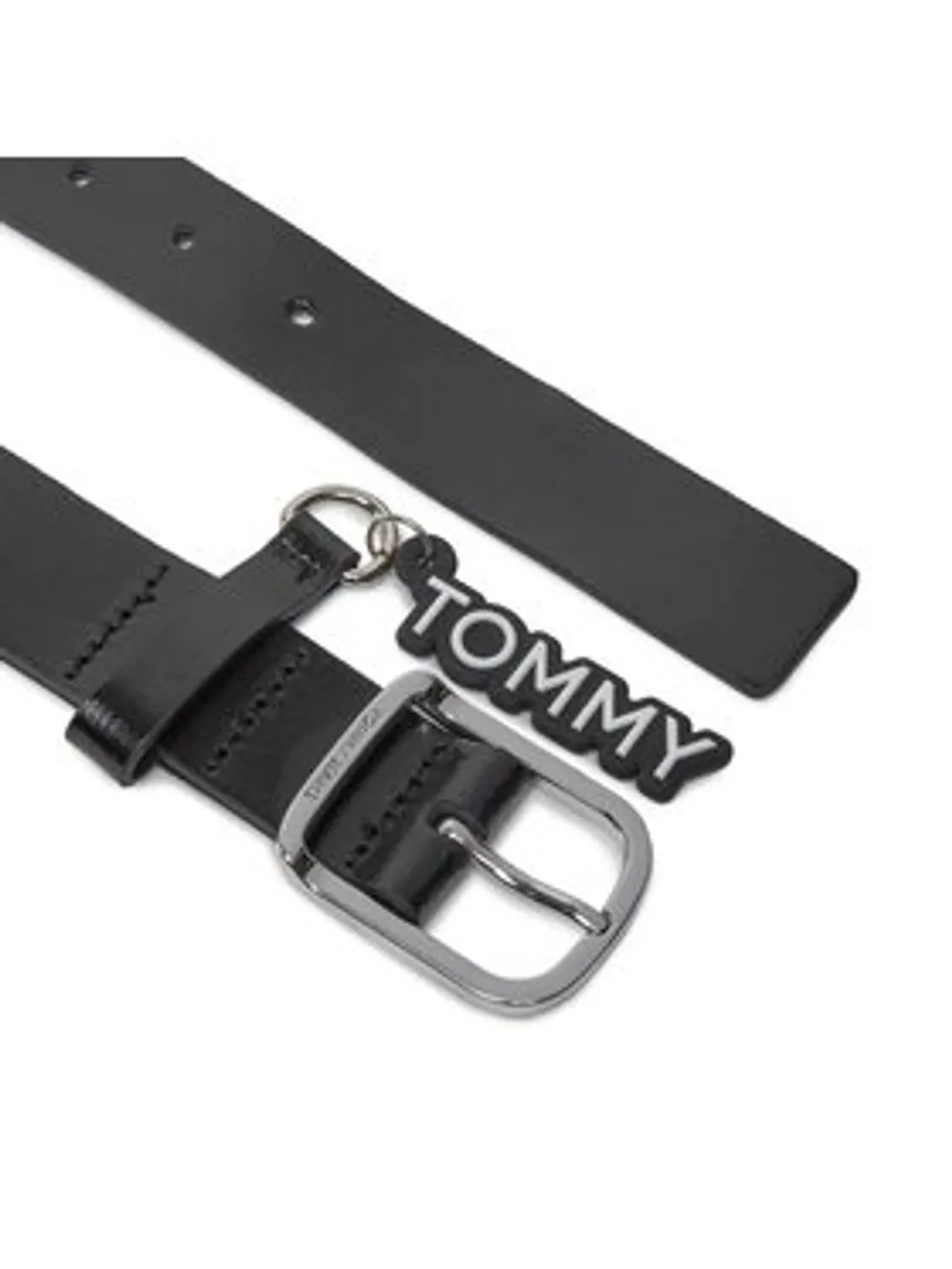 Tommy Jeans Damengürtel Tjw City Girl Belt AW0AW16103 Schwarz
