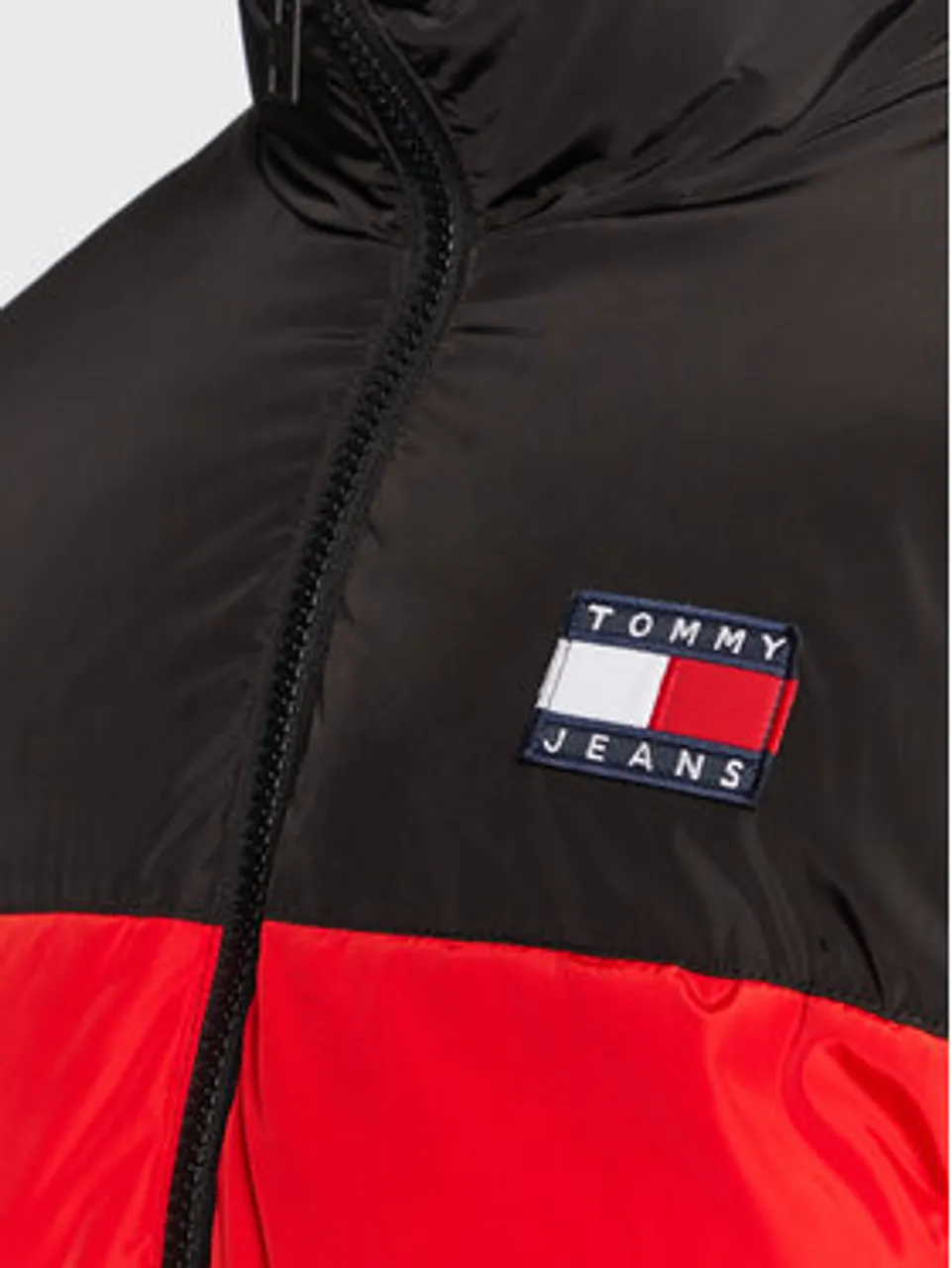 Tommy Jeans Daunenjacke Bold Stripe DM0DM15628 Bunt Regular Fit