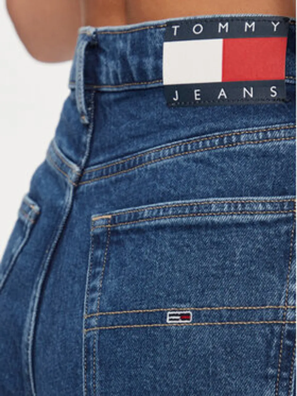 Tommy Jeans Jeans Claire DW0DW17191 Blau Wide Leg