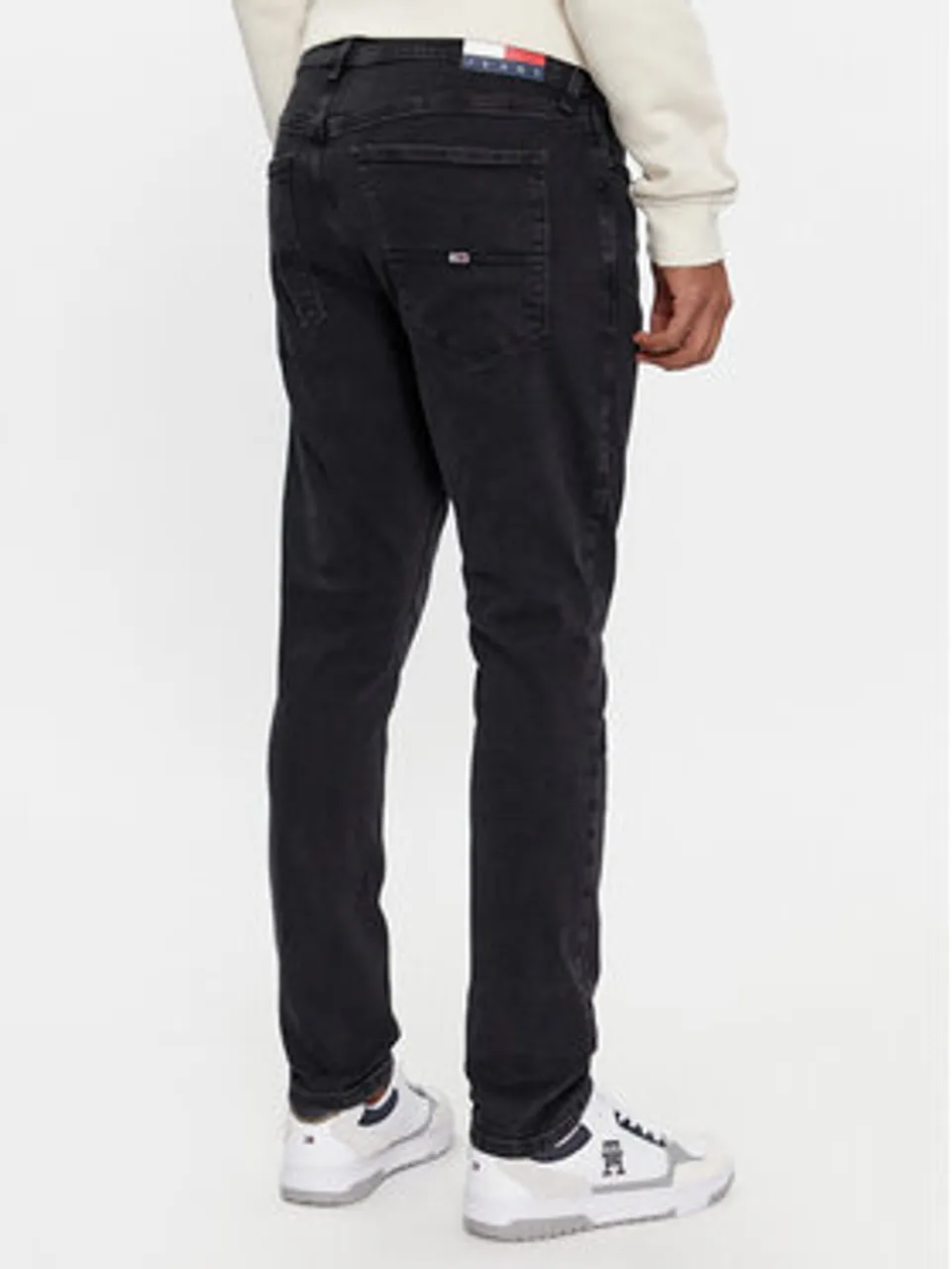 Tommy Jeans Jeans Scanton DM0DM18105 Schwarz Slim Fit