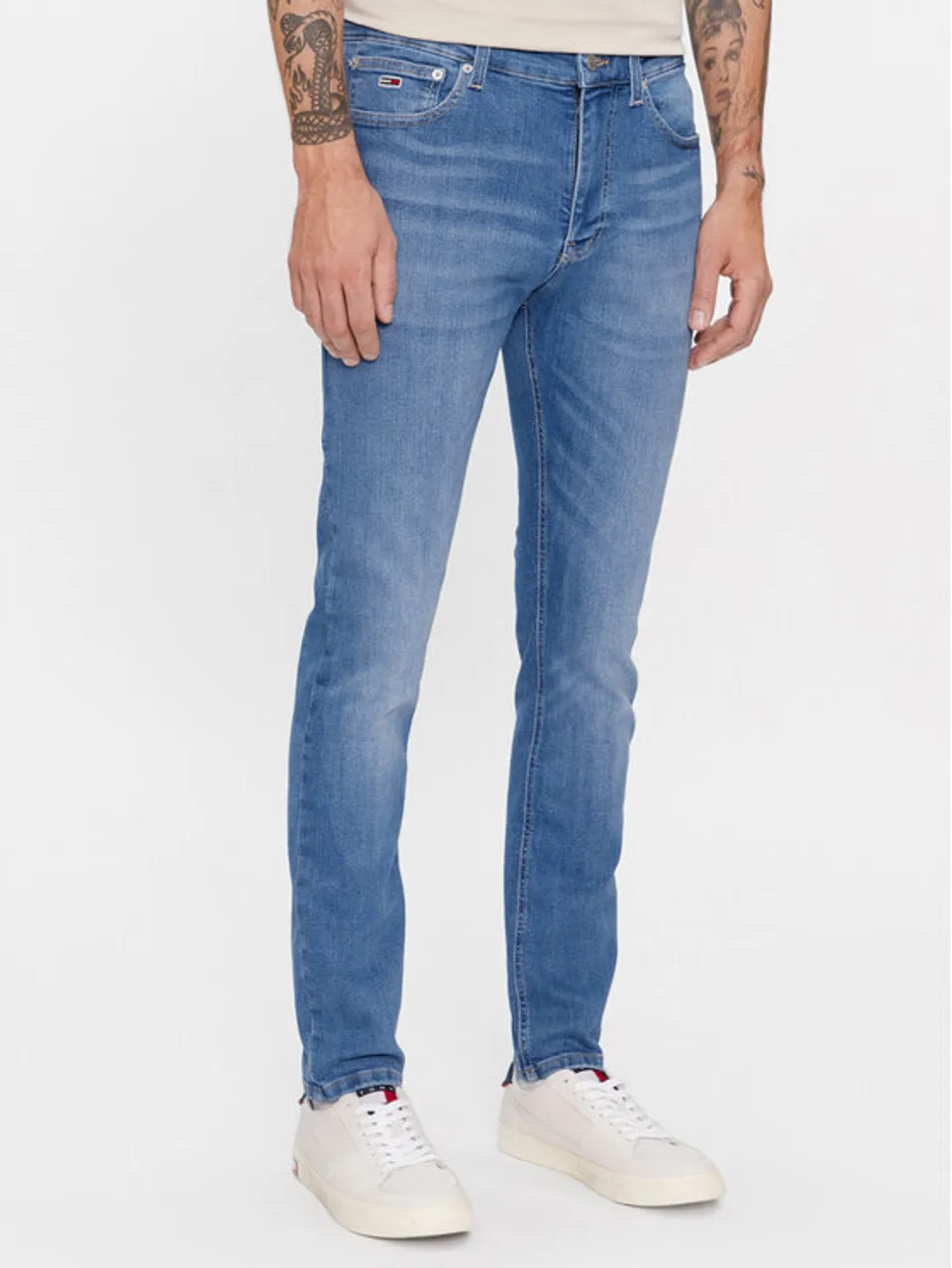Tommy Jeans Jeans Simon DM0DM18188 Blau Skinny Fit