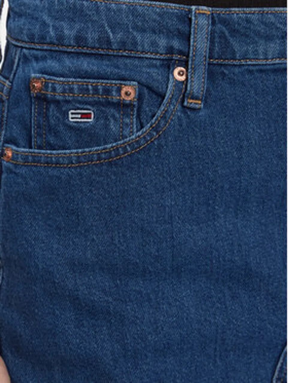 Tommy Jeans Jeansrock Izzie DW0DW17287 Blau Regular Fit
