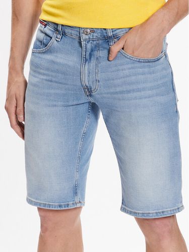 Tommy Jeans Jeansshorts Ronnie DM0DM16150 Blau Relaxed Fit