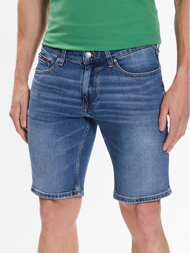 Tommy Jeans Jeansshorts Scanton DM0DM16146 Blau Slim Fit