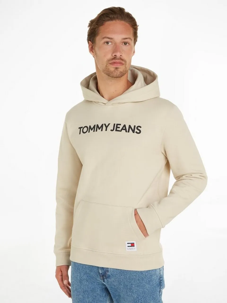 Tommy Jeans Kapuzensweatshirt TJM REG BOLD CLASSICS HOODIE EXT mit Logodruck auf der Brust