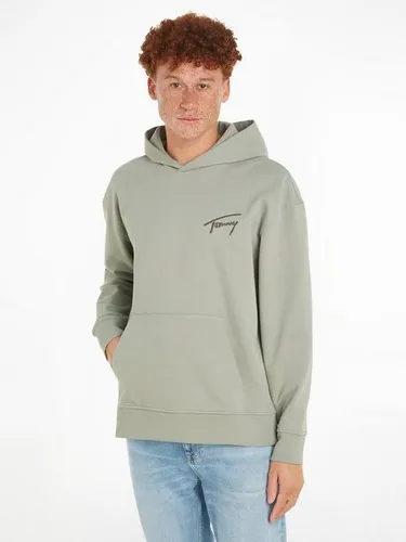 Tommy Jeans Kapuzensweatshirt TJM RLX SIGNATURE HOODIE EXT mit aufgesticktem Signatur-Logo
