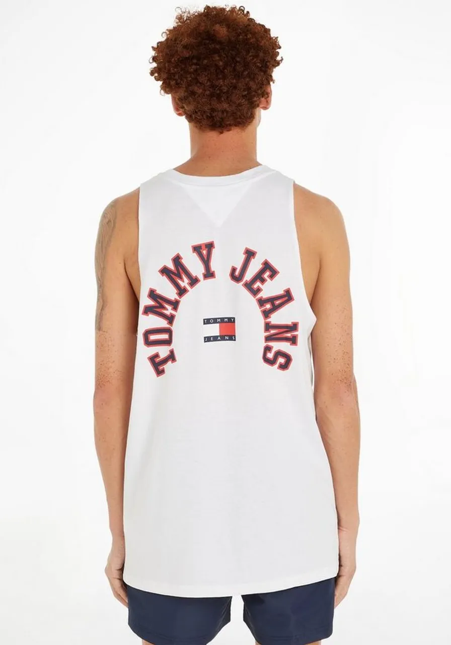 Tommy Jeans Muskelshirt TJM CURVED TJ COLLEGE TANK TOP