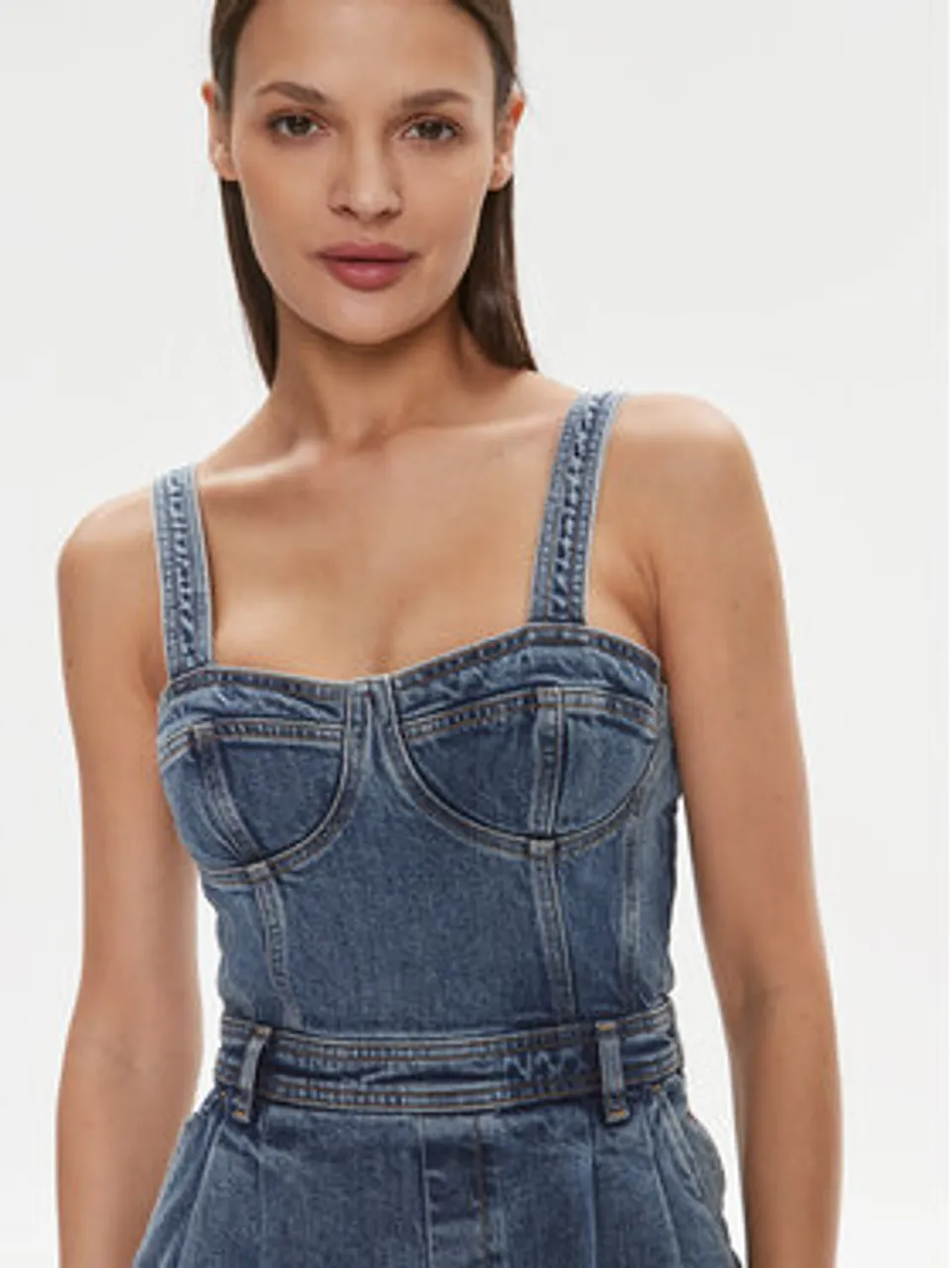 Tommy Jeans Overall DW0DW16955 Blau Regular Fit