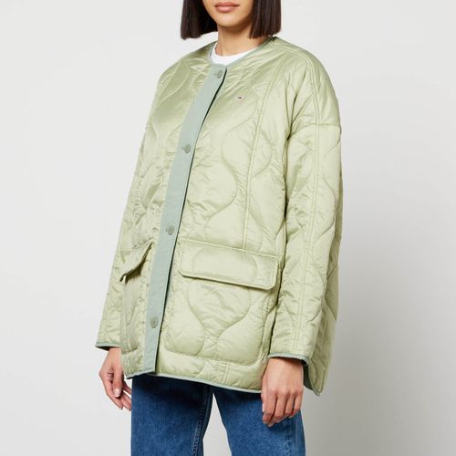 Tommy Jeans Oversized Onion Quilt Jacket - XS