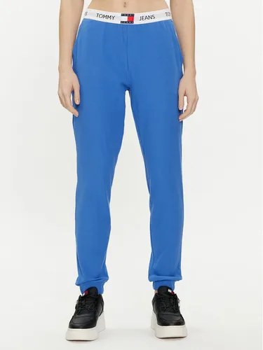 Tommy Jeans Pyjamahose UW0UW05154 Blau Regular Fit