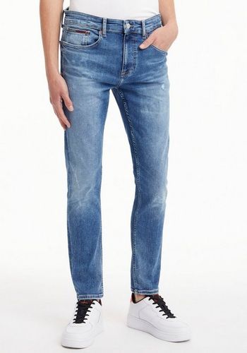 Tommy Jeans Slim-fit-Jeans AUSTIN SLIM TPRD BG7114 mit Markenlabel