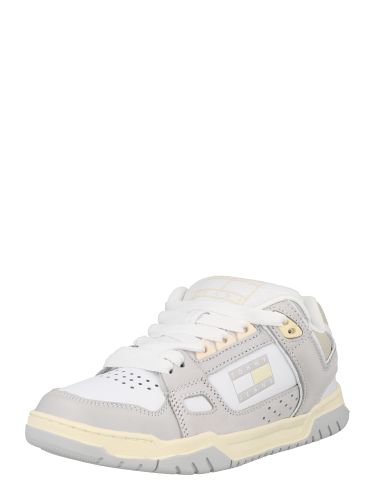 Tommy Jeans Sneaker hellgelb / grau / weiß