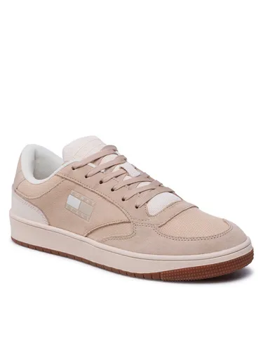 Tommy Jeans Sneakers Retro Cupsole Suede EM0EM01161 Beige