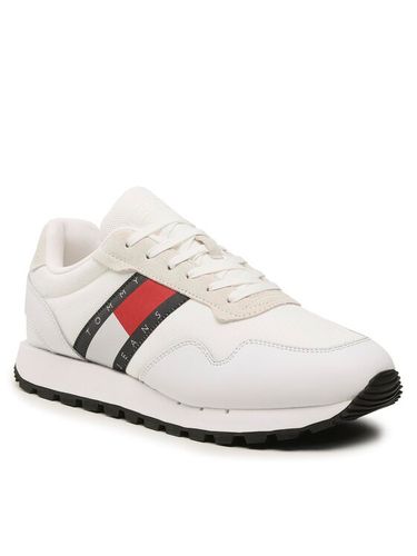 Tommy Jeans Sneakers Retro Runner Ess EM0EM01081 Weiß