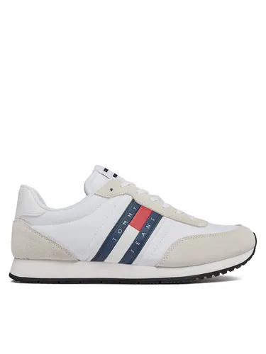 Tommy Jeans Sneakers Tjm Runner Casual Ess EM0EM01351 Weiß