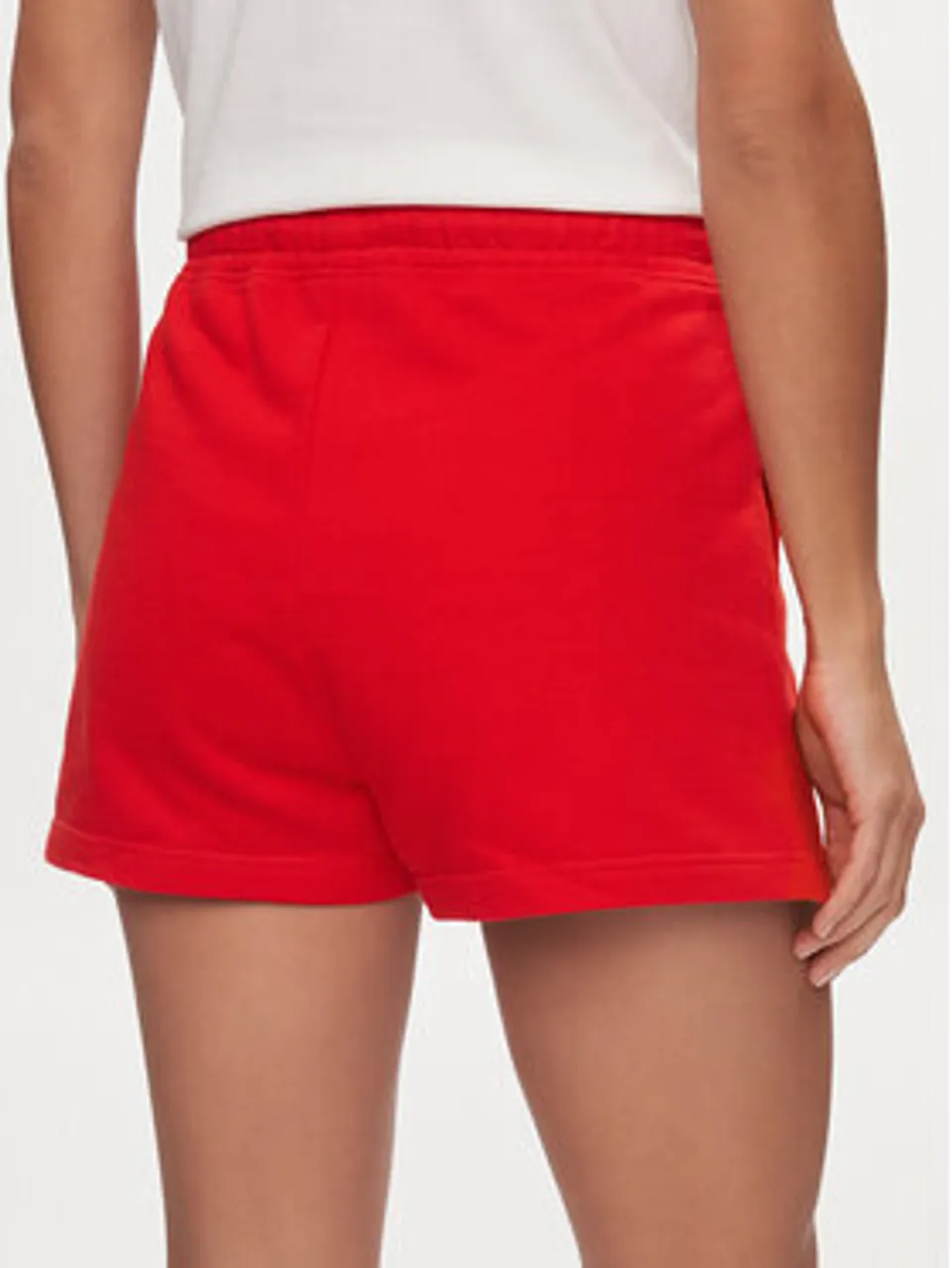 Tommy Jeans Sportshorts New Cls DW0DW17772 Rot Relaxed Fit