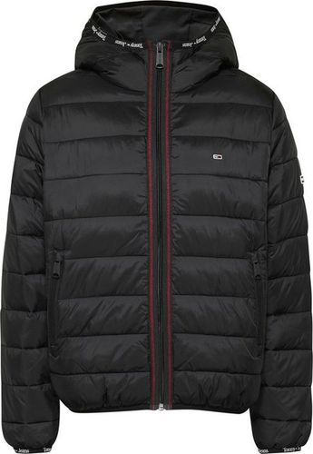 Tommy Jeans Steppjacke »TJW QUILTED TAPE HOODED JACKET« mit Tommy Jeans Branding-Bündchen