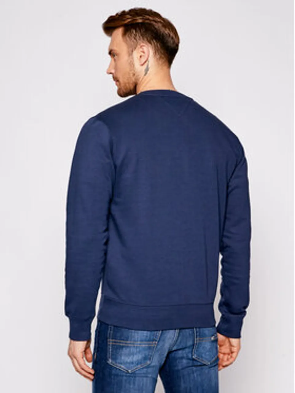 Tommy Jeans Sweatshirt DM0DM09591 Dunkelblau Regular Fit