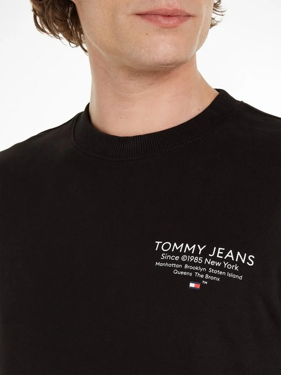 Tommy Jeans Sweatshirt TJM REG ESSENTIAL GRAPHIC CREW mit Tommy Jeans Aufdruck
